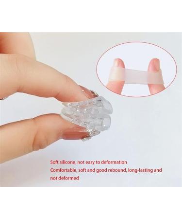 THUCHENYUC Clear Silicone Toe Protectors - Breathable Anti-Friction Gel Sleeves for Men and Women (100pcs) - Buy Online on GoSupps.com