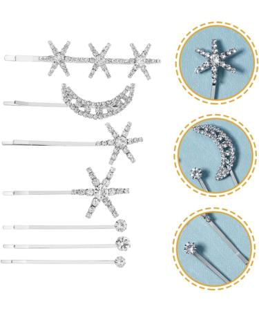 Housoutil 3 Sets Fringe Bobby Pin Hair Barrettes Women Hair Accessories Rhinestone Barrettes Womens Hair Clips Star Hair Clips Womens Barrettes for Hair Side Clip Alloy Girl Issue Card - Buy Online on GoSupps.com