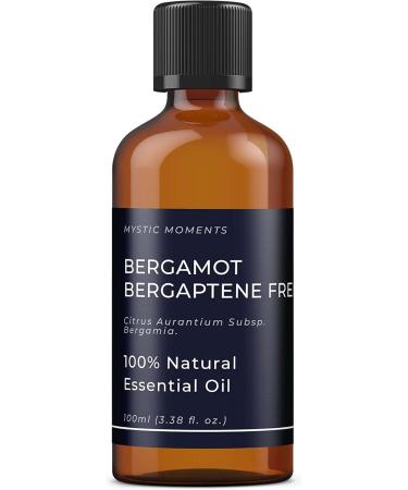 Mystic Moments Bergamotte Bergapten-Free Essential Oil 100ml - Natural Vegan Oil for Diffusers Aromatherapy & Massage - Buy Online on GoSupps.com