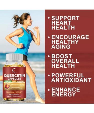 NEWCHEERS Quercetin Supplement with Vitamin C and Zinc - Ultimate Immune Booster - Buy Online on GoSupps.com