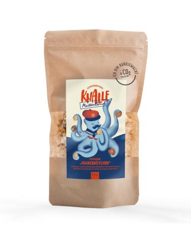 Popkornditorei Knalle - Franzbr tchen Popcorn Snack - crispy fragrant baked - handmade in Berlin from the best ingredients 100g (3)