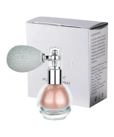 Glitter Dust Makeup | Highlighting Nourishing Spray with Glitter Young Girls Beauty Products for Home Working Gathering Shopping Dating Traveling Lvtfco 3#