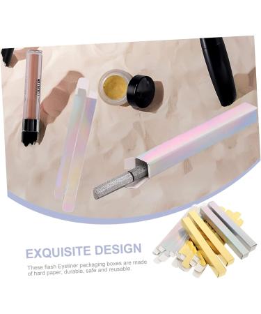  POPETPOP POPETPOP Boxes Of 50Pcs Box Lip Gloss Box Lipstick Containers Lip Balm Containers Sample Containers Eyeliner Case Lip Gloss Plumping Case - Buy Online on GoSupps.com