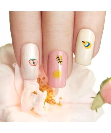 Healeved 8 Packs Nail Art Polymer Clay Nail Fruit Slices Fruit Nail Art Slice Appliques Embellishments DIY Fruit Nail Art Nail Art Craft Decor 3d Polymer Nail Slice Suite Manicure Resin 11X7cmx2pcs Colorfulx2pcs - Buy Online on GoSupps.com