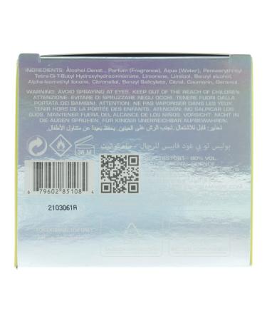 Police To Be Good Vibes for Men - 2.5 oz EDT Spray - Buy Online on GoSupps.com