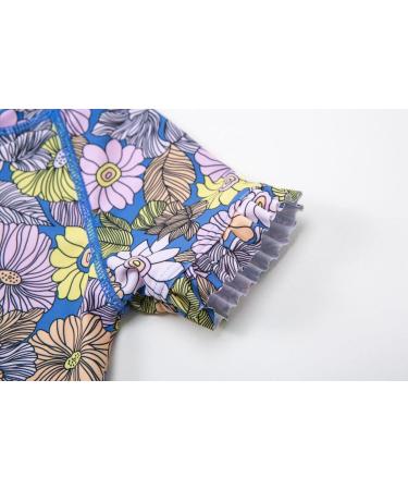 BONVERANO Baby Boys Swimsuit Toddler Bathing Suit UPF 50+ Sun Protection 9-12 Months Flower - Buy Online on GoSupps.com