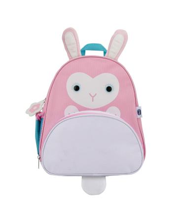 Chicco Rabbit Backpack & Pop-Up Cup Set Cute Pink Kids Backpack & 350ml Drinking Cup for Ages 2+ - Buy Online on GoSupps.com