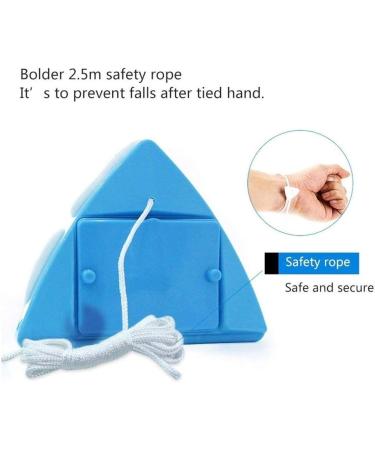 Double-Sided Window Cleaning Brush Glass Wiper Magnetic Cleaning Tools Outside Window Cleaner Magnetic 5-Gear Adjustable for high Rise Window - Buy Online on GoSupps.com