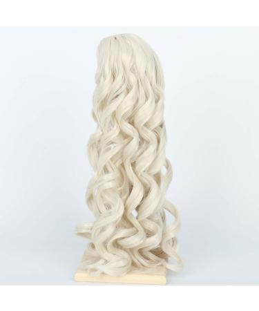 8-9 Inch Blonde Curly Doll Wig for 1/3 BJD MSD DOD Pullip Dollfie - Non-Human Hair - Buy Online on GoSupps.com