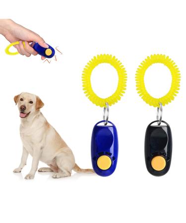 Dog clicker training clicker with hand loop dog training clicker finger clicker for clicker training training clicker dog training and dog training for dog cat horse 2 pieces - Buy Online on GoSupps.com