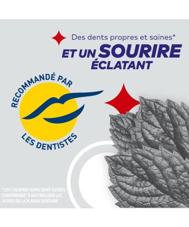 FREEDENT White Bubble Chewing Gum Sugar Free Mint 5 Packs of 10 Dragees 70 g - Buy Online on GoSupps.com