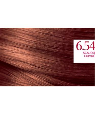 L'Or al Paris Excellence Cream Permanent Hair Colour - Shade: Copper Mahogany (6.54) - Buy Online on GoSupps.com