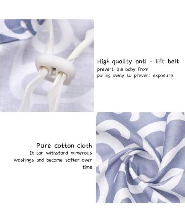 Boerni Large Nursing Cover | Breathable & Soft Breastfeeding Protection for Full Privacy | Grey - Buy Online on GoSupps.com