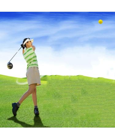 Foam Golf Practice Balls - Fessal 12 Pack | Colored, Dent-Resistant, Soft Balls for Indoor & Backyard Training - Buy Online on GoSupps.com