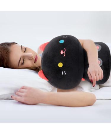 Mewaii 8 Soft Cat Mushroom Plushie Stuffed Animal Pillow Toy - Black Cat 8 Inch - Buy Online on GoSupps.com