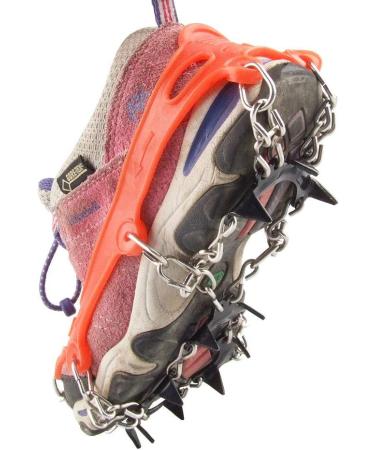 Kids Anti-Slip Crampons with Stainless Steel Chain and Carry Bag - 11 Teeth Ice Claws for Children by YOUFINE - Buy Online on GoSupps.com