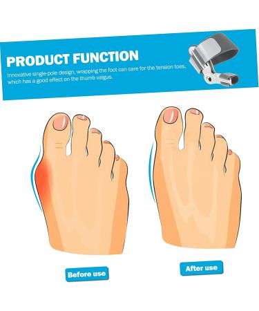 Healeved 6 Pcs Valgus Thumb Splints | Silicone Hallux Bunion Socks & Toe Spacer Set - Buy Online on GoSupps.com