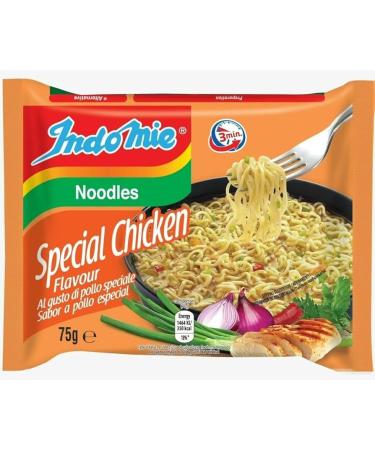 Indomie Noodles Special Chicken 75g (Pack of 10) | Authentic Indonesian Instant Noodles | Quick and Easy | Ready to Serve in Minutes - Buy Online on GoSupps.com