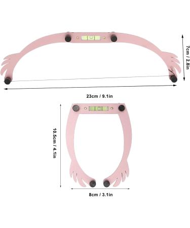 Eyebrow Line Shaping Ruler Foldable Eyebrow Bow Mapping Ruler Replaceable Cotton Thread 4 Sets for Makeup Learner for Salon - Buy Online on GoSupps.com