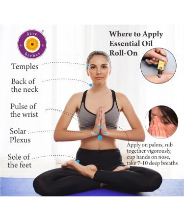 DEVE Herbes Peppermint Essential Oil Roll-On 10ml | Diluted Aromatherapy & Skin Application for Adults & Kids - Buy Online on GoSupps.com