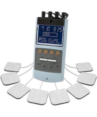 iStim TENS EMS Muscle Stimulator EV-906 - Pain Relief & Muscle Strengthening with Japanese Gelled Electrodes | Buy Internationally - Buy Online on GoSupps.com