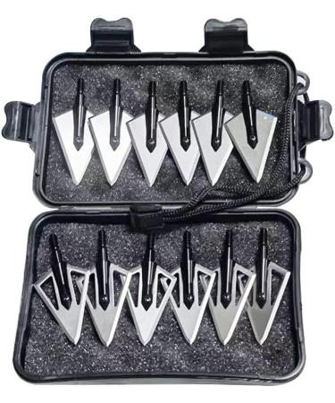 Hunting Arrowhead Cutting Blade - Black-1 for Traditional, Crossbow, Compound Bows | Archery Broadhead - Buy Online on GoSupps.com