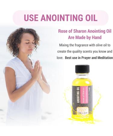 Buy 1oz Rose of Sharon Anointing Oil | Prayers Intimacy & Glory | Premium Glass Bottle | International Shipping - Buy Online on GoSupps.com