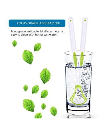 3PCS Soft Silicon Tongue Scraper Set for Effective Bad Breath Cure - Buy Online on GoSupps.com