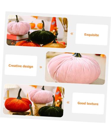 Zerodeko 2pcs Fabric Pumpkin Ornament Decor Fake Realistic Pumpkin Simulation Realistic Pumpkin Simulation Pumpkin False Pumpkin Faux Pumpkin Fake Pumpkin Ornaments Artificial Pvc - Buy Online on GoSupps.com