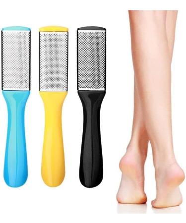 Pedicure Tools Foot Care Supplies Gently Remove Dead Skin Calluses Double-Sided Skin Brush Smoothing Steel Exfoliating - Buy Online on GoSupps.com