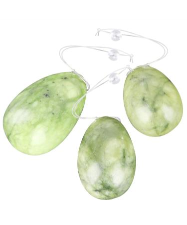 Solustre yoni eggs for women nephrit yoni egg massager jade eggs massage stone for pelvic floor muscles cone exercise tensioner female