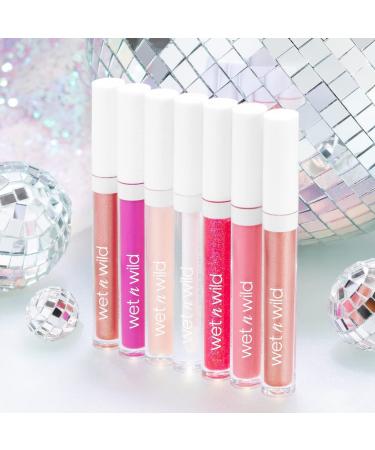 Wet n Wild Mega Slicks Lip Gloss - Long Lasting, High Shine, Hyaluronic Acid - Crystal Clear - Buy Online on GoSupps.com