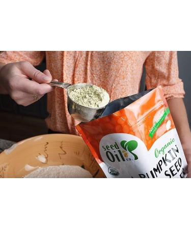 Pumpkin Seed Protein Powder - Premium Quality in Convenient Resealable Pouch - Buy Online on GoSupps.com