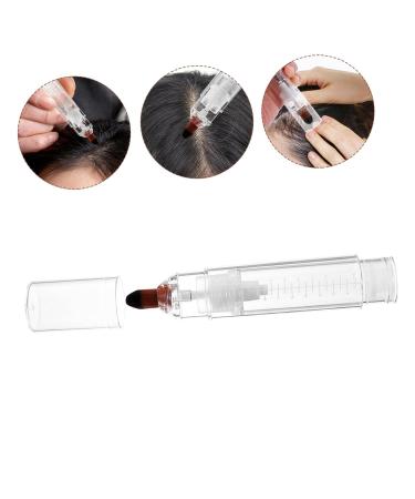 Oil Applicator for Hair - Scalp Brush & Dropper for Hair Care Anti-Hair Loss and Tonic Application - 11.3x2cm Transparent - Buy Online on GoSupps.com