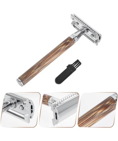 Lurrose Safety Razor Set - Double-Sided Beard Cutter & Mustache Trimmer | International Shipping - Buy Online on GoSupps.com