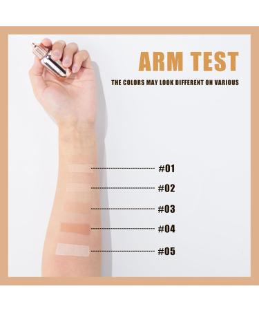 Correcteur Little Milk Bottle Correcteur couvrant pour tatouages Longue tenue et waterproof Camoufle les imperfections et les cernes Couvre les imperfections du visage 02# - Buy Online on GoSupps.com
