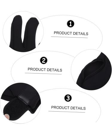 Beavorty Curling Iron Barber Protection Gloves 4Pcs Finger Gloves Curling Wand Finger Cover Hair Dressing Supplies Heat Proof Glove Mitts Hair Straightening Gloves - Buy Online on GoSupps.com