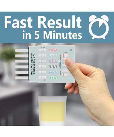 PrimeScreen 12 Panel Drug Test - 5 Pack (THC COC OPI MET OXY AMP BAR BZO MTD MDMA PCP PPX) - WDOA-1124 - Buy Online on GoSupps.com