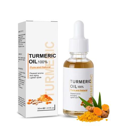Turmeric Oil for Dark Spots Turmeric Face Serum Turmeric Dark Spot Remover Serum For Face Turmeric Face Oil for Lifting & Age Spots Sun Spot Improve Skin Tone Skin Brightening Serum