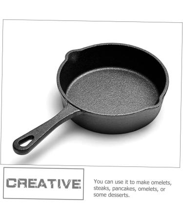 Ciieeo Cast Iron Skillet Enamel Frying Pan Waffle Maker Cast Iron Griddle Mini Frying Pan Mini Cast Iron Pot Mini Omelet Pan Small Frying Pan Mini Cooker Sandwich Bread Machine - Buy Online on GoSupps.com