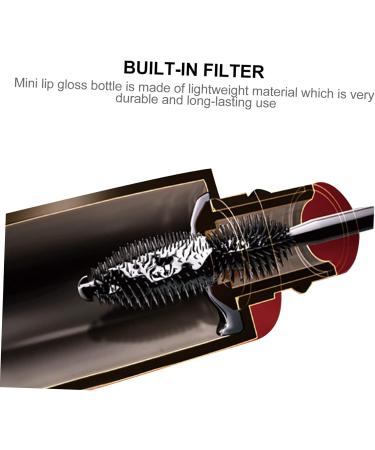 Healeved 10pcs Mascara Empty Tube Makeup Containers Makeup Lip Gloss Makeup Dispenser Tube Plastic Silver 1 g (Pack of 1) Silver - Buy Online on GoSupps.com