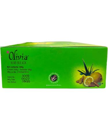 Olivia Herb Bleach for Face Arms and Body 270g - Buy Online on GoSupps.com