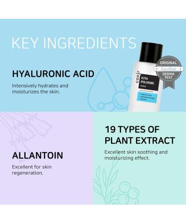 Buy Coxir Ultra Hyaluronic Toner - Paraben Free Cruelty Free Korean Skin Care | Hydration 14-Complex | International Shipping Available - Buy Online on GoSupps.com