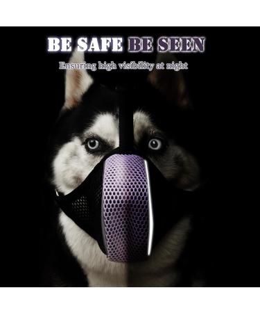 Soft Dog Muzzle for All Sizes - Breathable Adjustable Muzzle for Eating Grooming & Chewing - Perfect for Labrador Poodle Husky - XS (Snout: 6 - 8 ) - Buy Online on GoSupps.com