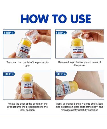 Fengyang Urea Foot Care Cream Foot Balm Stick Urea Foot Balm Stick makes the skin soft for elbows knees feet and hands - Buy Online on GoSupps.com