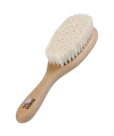 Parsa Beauty Baby Hair Personal with goat hair-Baby hair brush made of FSC -certified beech wood-baby brush for the care of fine baby hair-baby brush