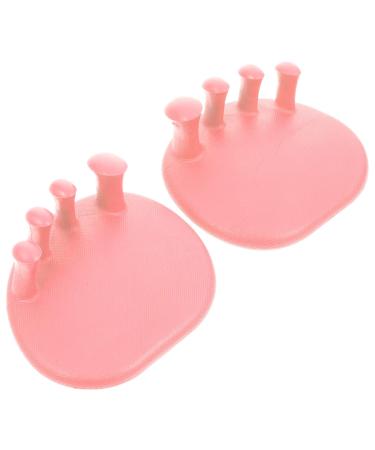 FOMIYES 1 Pair Arch Trainer Exerciser Eversion Hallux Valgus Arch Trainer Bunion Separation Arch Trainer For Enhanced Leg Tightening Hip Lifting (Sakura Pink) 11X10X6CM Pink