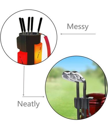 2 Pack Golf Putter Clip - Clamp Holder & Organizer for Golf Bag, with Ball Marker - Golf Accessories - Buy Online on GoSupps.com