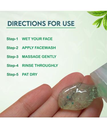 Jovees Herbal Tea Tree Oil Control Face Wash for Oily & Sensitive Skin | Paraben & Alcohol-Free Controls Oil Prevents Breakouts Remove Dead | Gentle Cleanser For All Skin Types - 120ml - Buy Online on GoSupps.com