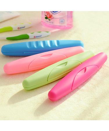 PUAK523 Portable Waterproof Toothbrush Holder - Dustproof Travel Storage Case for Everyday Use Business Trips & Camping - Blue - Buy Online on GoSupps.com